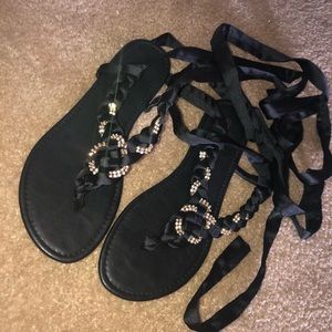 Lace up Sandals